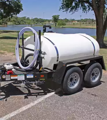 550 gallon water tank trailer