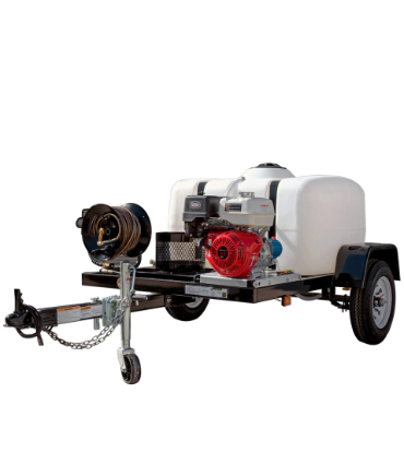 Mobile Pressure Washer Cleaning Trailer