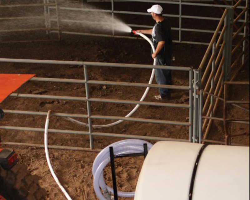 Spraying pasture