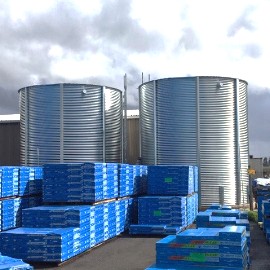 corrugated steel tanks