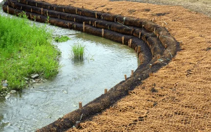 stacked coir blankets