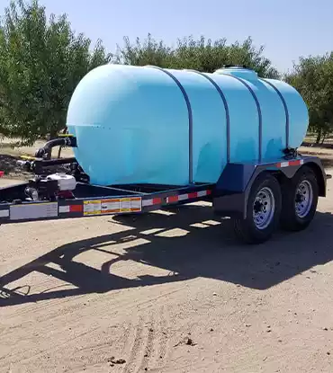 1010 gallon DOT water tank trailer