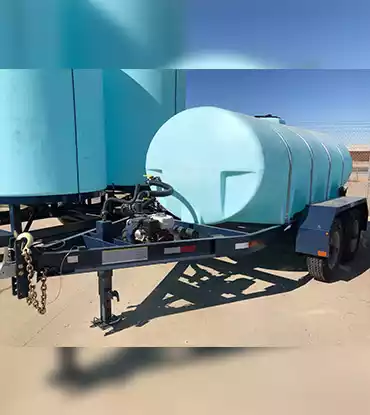 1010 gallon DOT water tank trailer