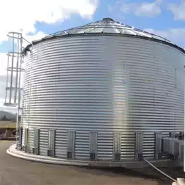Metal rainwater storage tanks