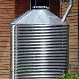 corrugated steel tank