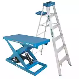 ladders and lift tables