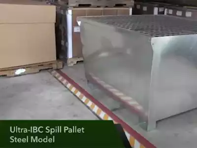 Video of the Ultra IBC Spill Pallet Steel Model