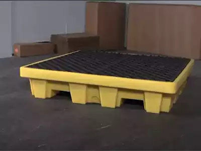 Video of the Ultra Spill Pallet Nestable Model