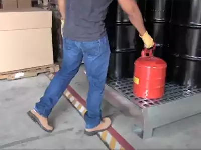 Video of the Ultra Spill Pallet Steel Model